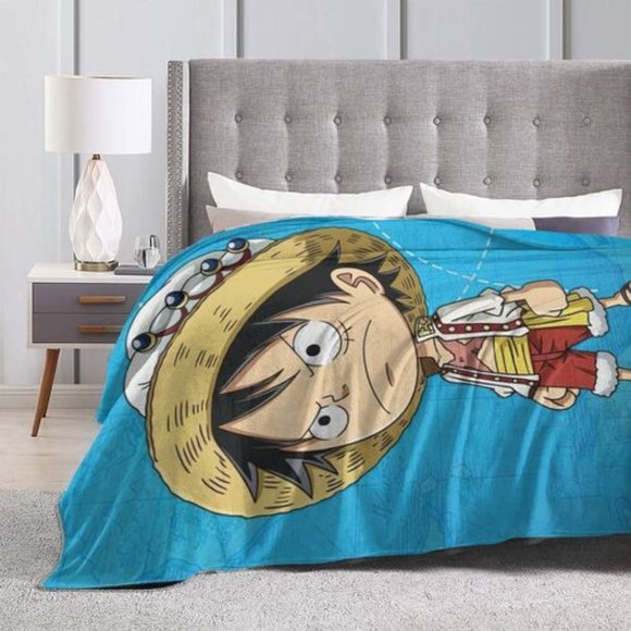 Bedding One Piece Luffy Single Bed Blanket Poshmark
